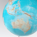 Globe of the World geographic relief