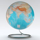 Глобус Мира географический
