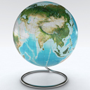 Globe of the World space