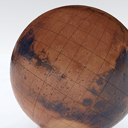 Глобус Марса космический рельефный