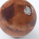 Globe of Mars space