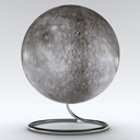 Globe of Mercury space