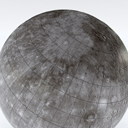 Globe of Mercury space