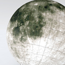 Глобус Луны космический рельефный